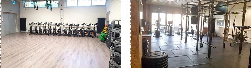 Salle de cours collectifs / Plateau de musculation